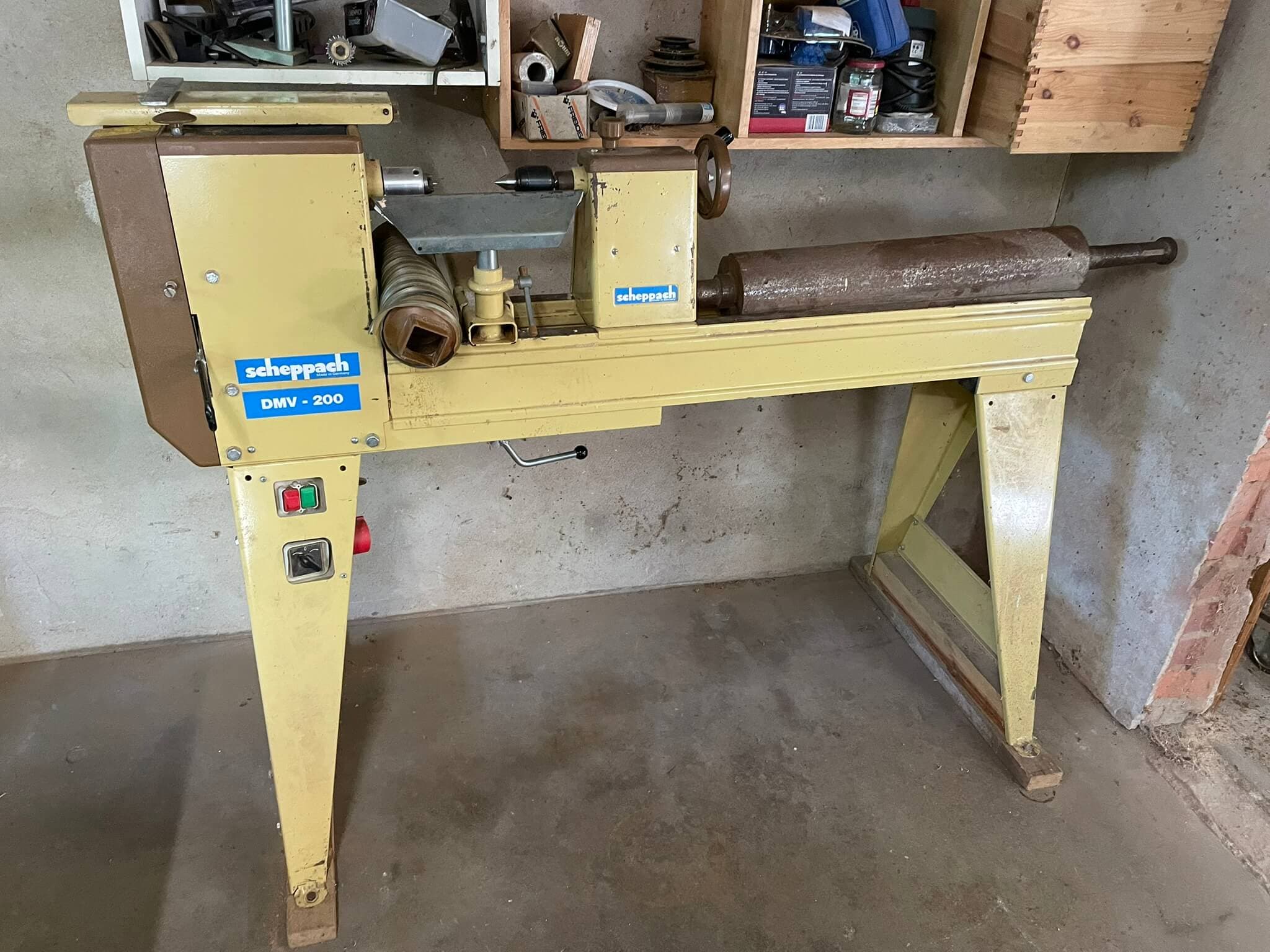 Scheppach DMV 200 Drechselmaschine