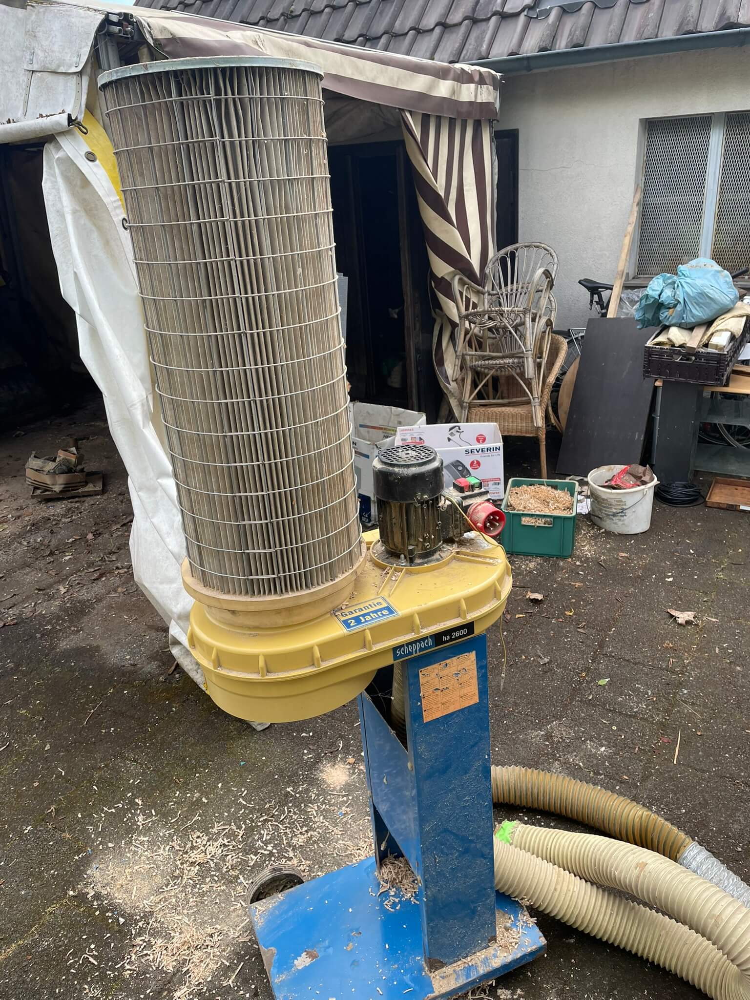 Scheppach Späneabsaugung HA 2600