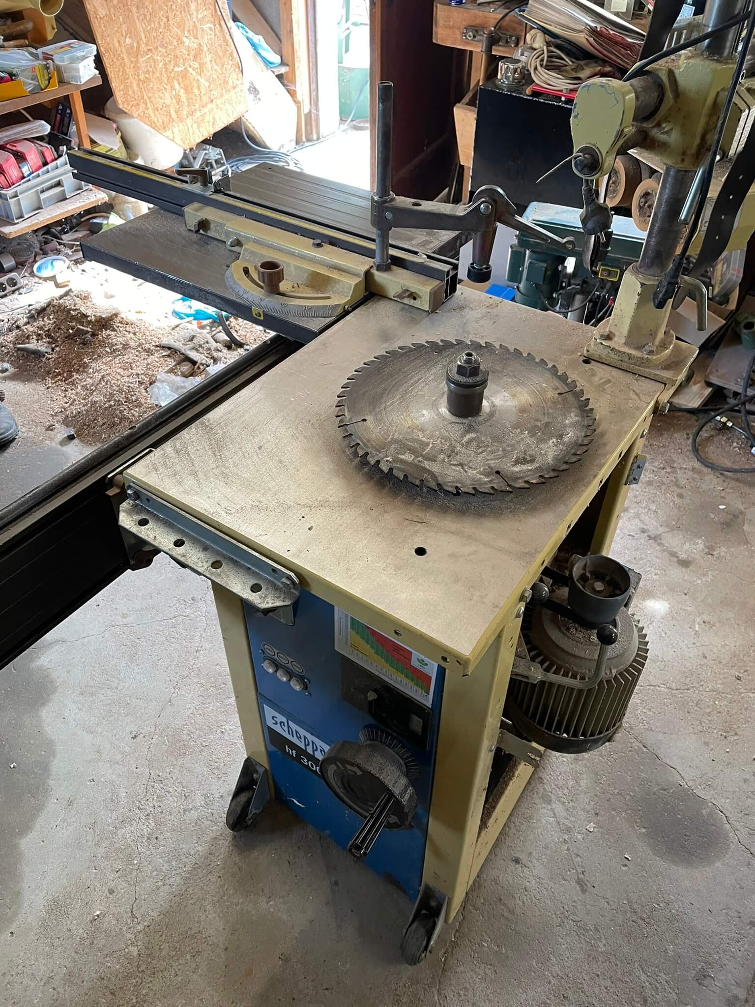 Scheppach HF 3000 Tischfräse – Spindelfräse