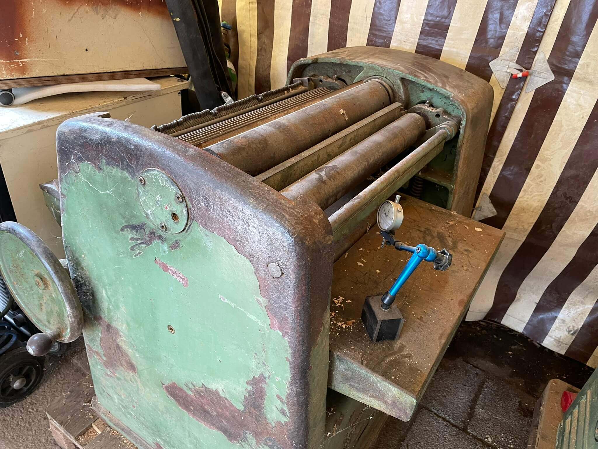 VEB Standard Dickenhobelmaschine D6 – DDR-Hobel, Bj. 1960