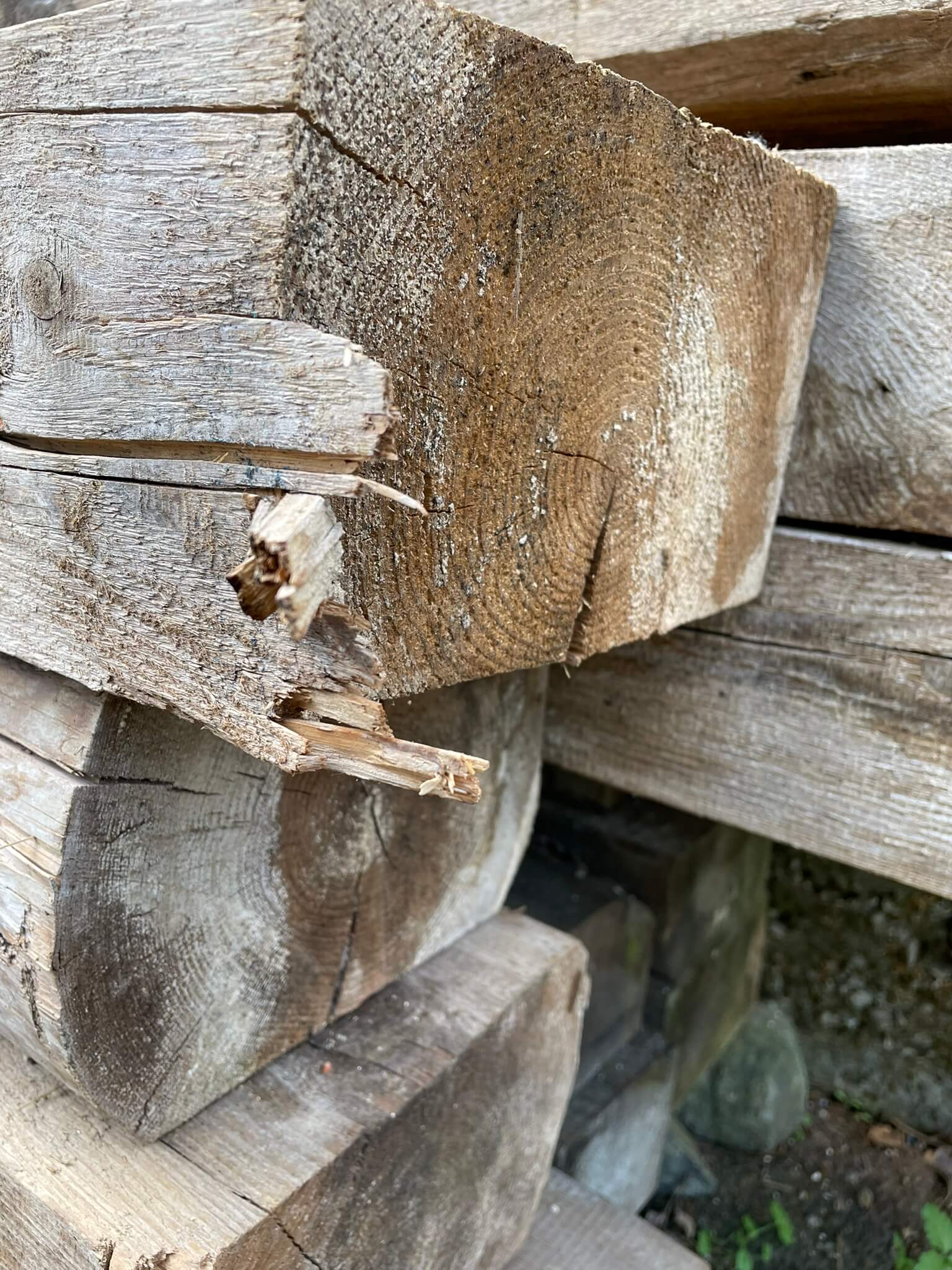 Balken vorne
