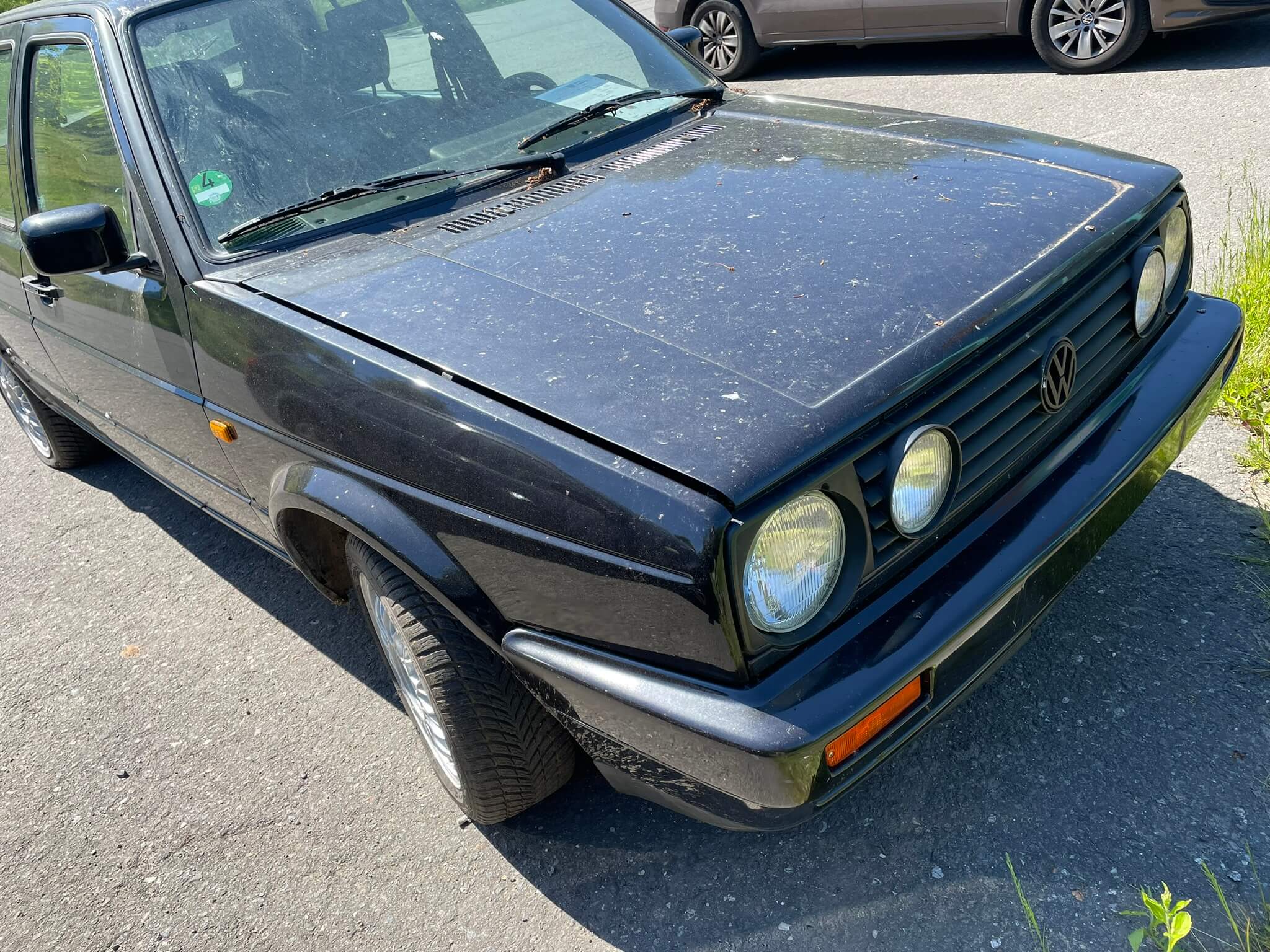 Golf schwarz Festplatz