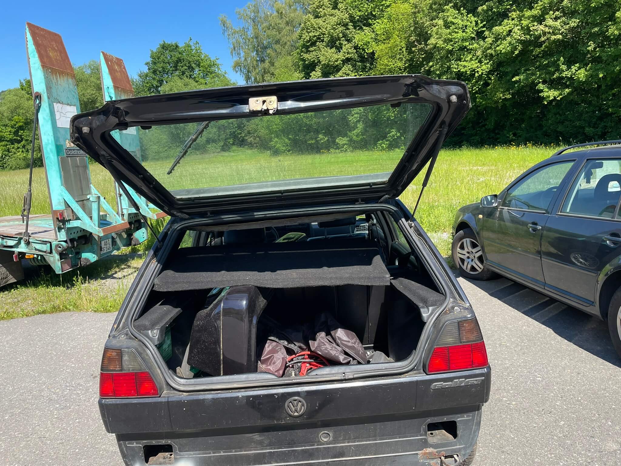 Golf schwarz Festplatz