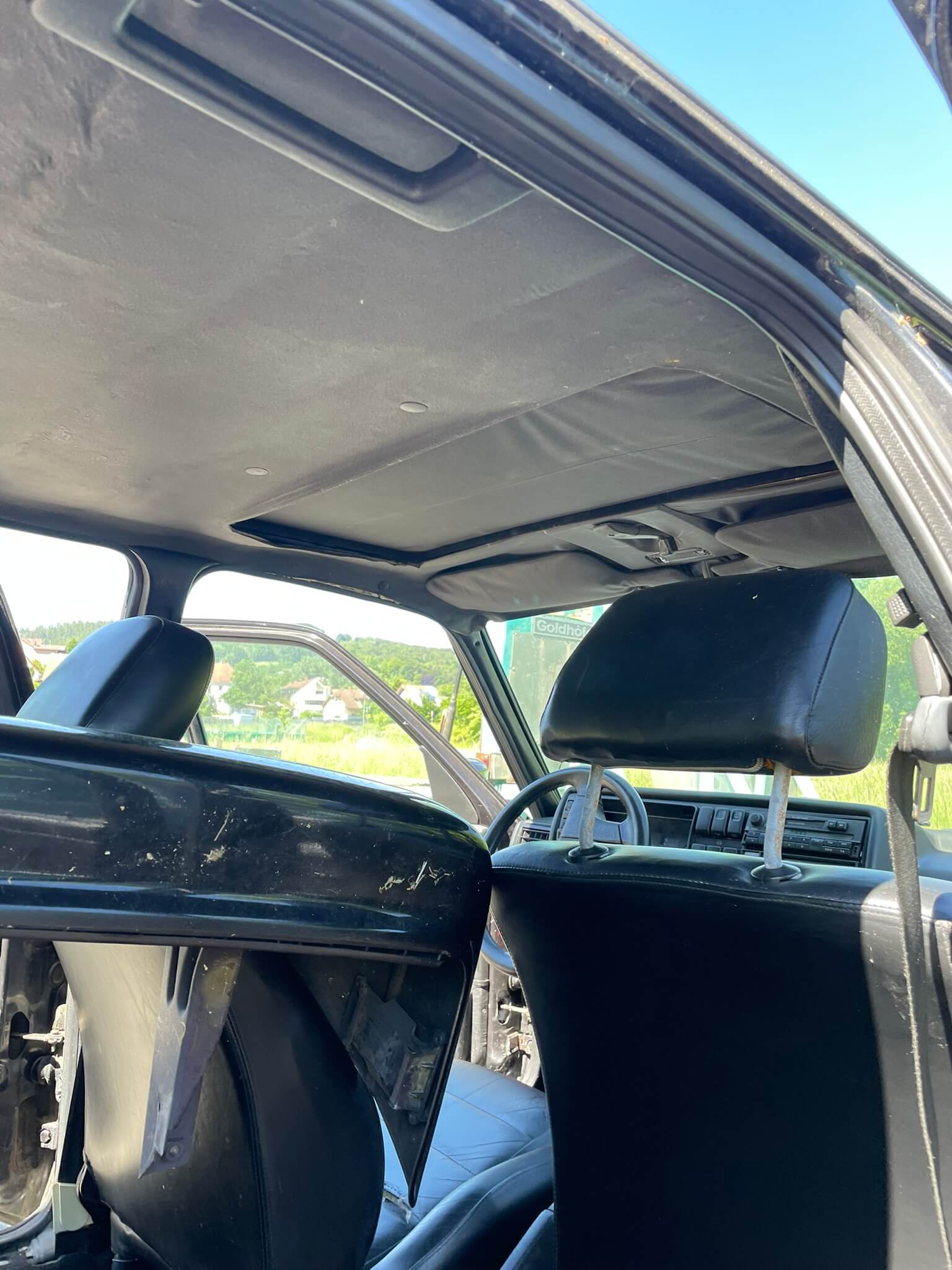 Golf schwarz Festplatz