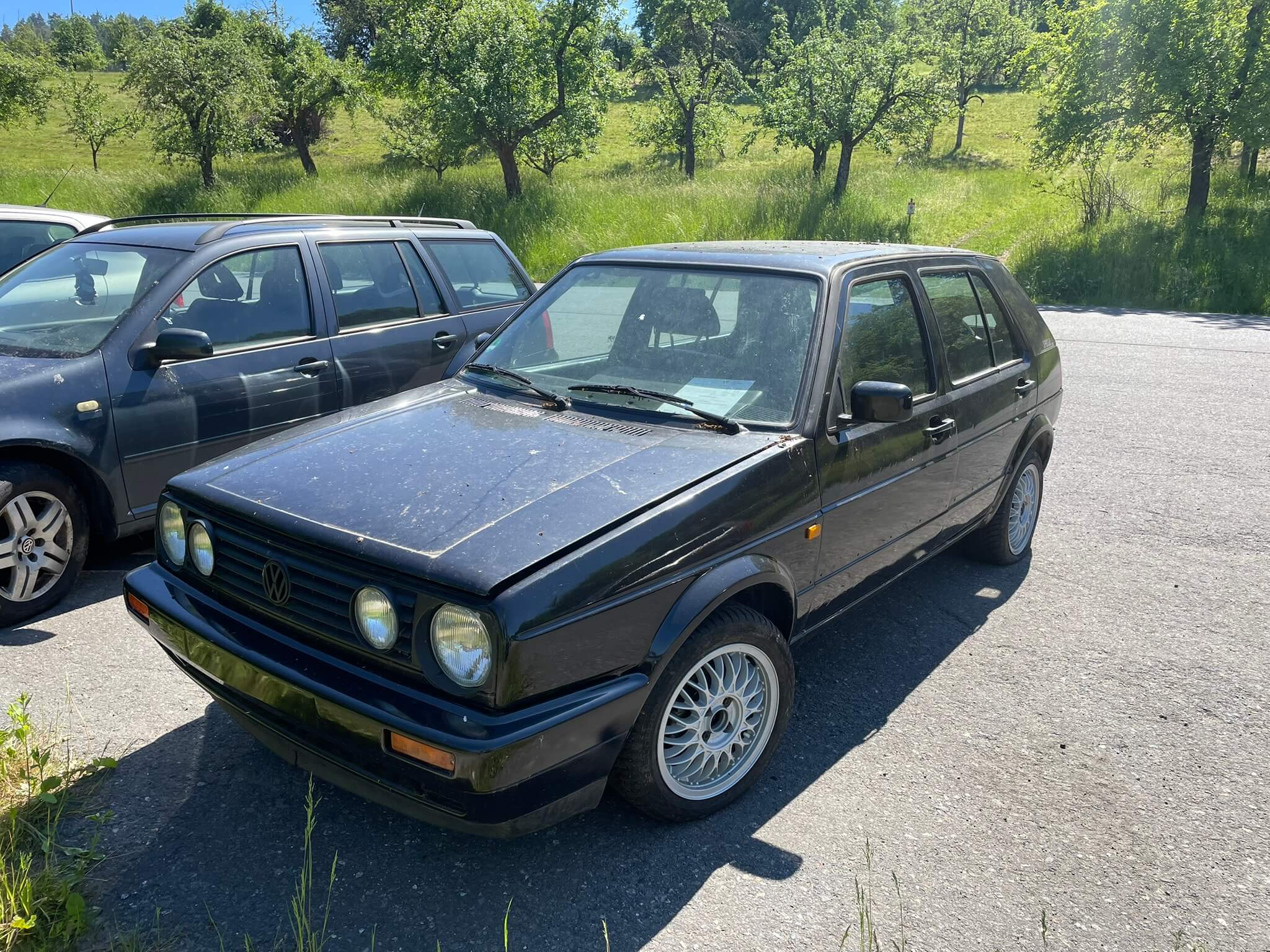 Golf Schwarz Festplatz